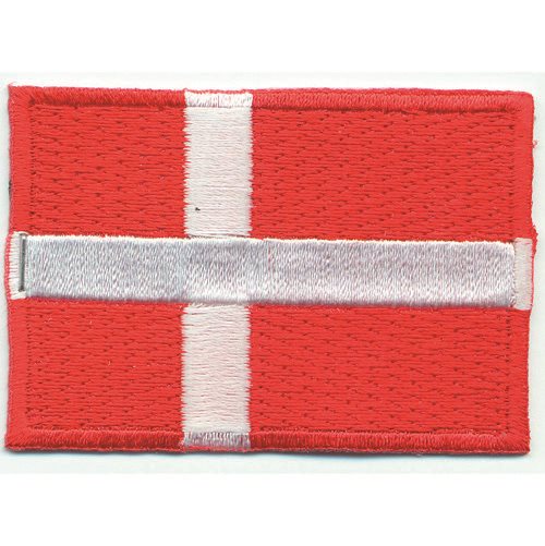 Märke Brod Danmarkflagga