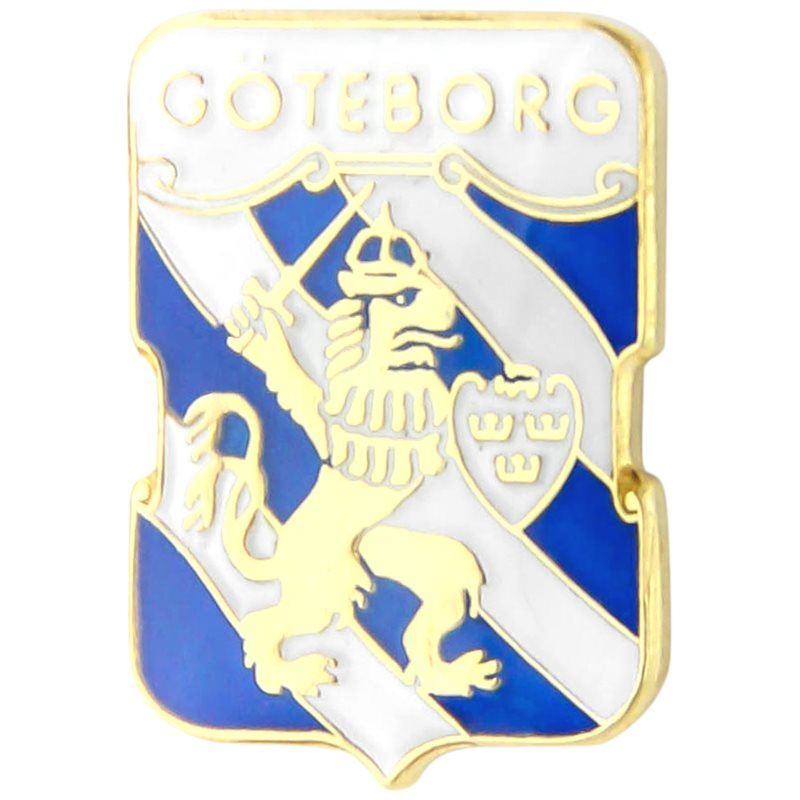 Pin Göteborg vapen, 16mm