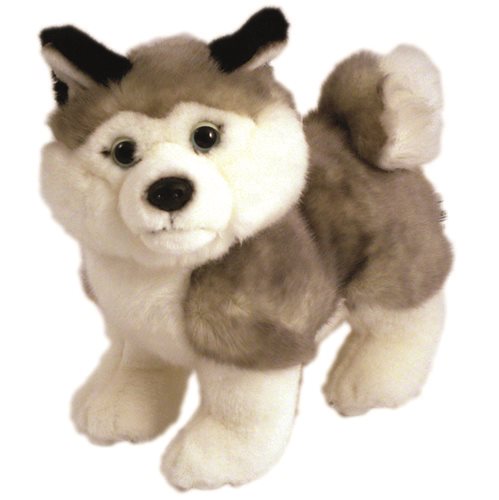 Husky, stående, 23cm