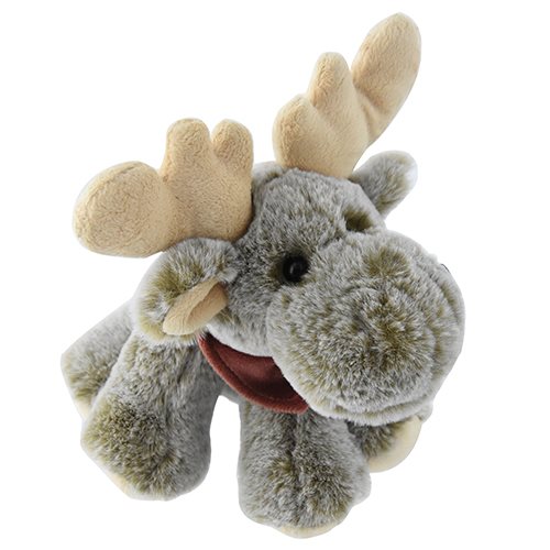 Älg med halsduk, 16cm