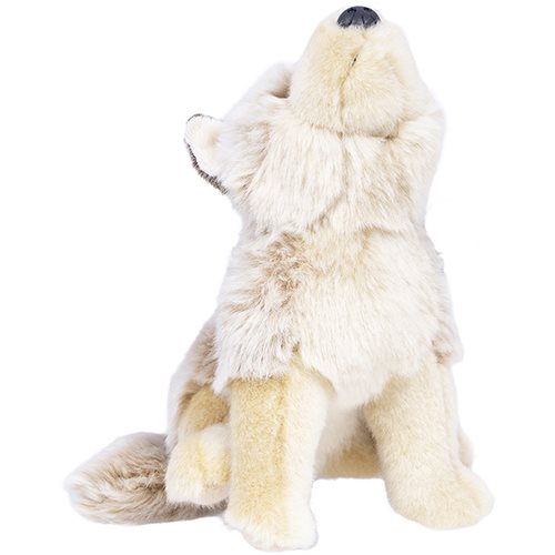 Varg, sittande 20 cm