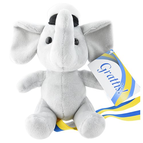 Student-Elefant m band, 13cm