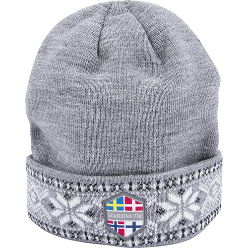Stickad mössa, FROST, Fair Isle Scandinavia