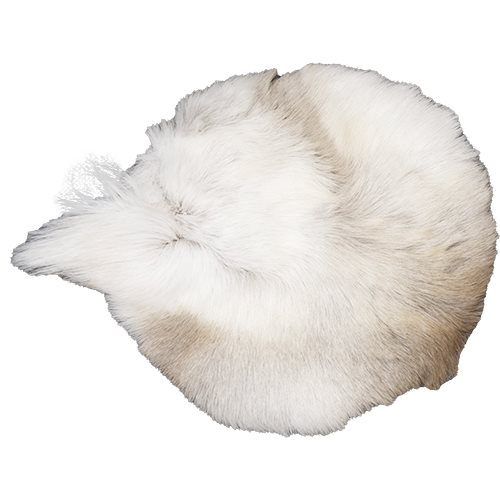 Sittunderlag, renskinn, 35 cm