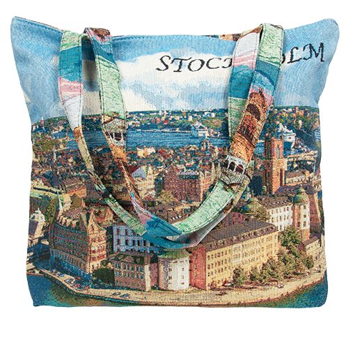 Väska m. dragkedja Riddarholmen 45x40 cm