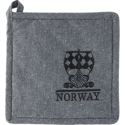 Grytlapp Viking, mörkgrå, Norway, 20x20cm, Recycled