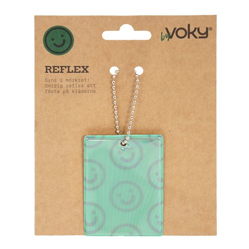 Mjuk reflex, rektangel, smiley, byVoky