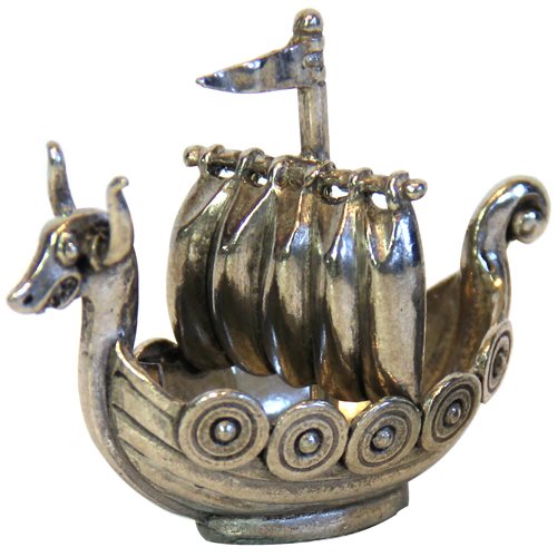 Vikingaskepp, 6cm