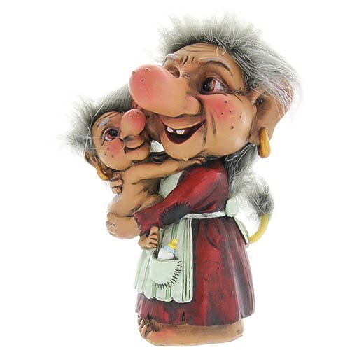 Trollmor m baby, 9 cm