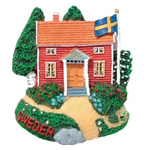Magnet, Röd stuga Sweden
