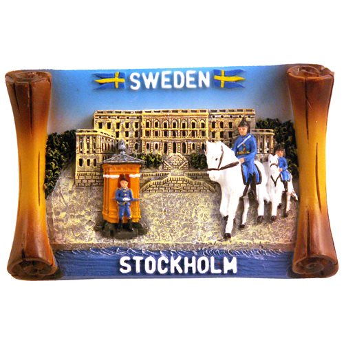 Magnet Stockholm Slott, rulle