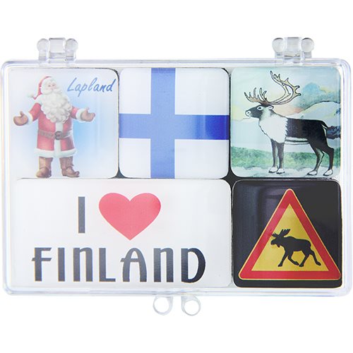 Magnetset I Hjärta Finland 5/set