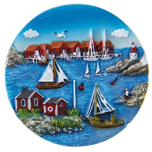 Magnet Skärgård, rund