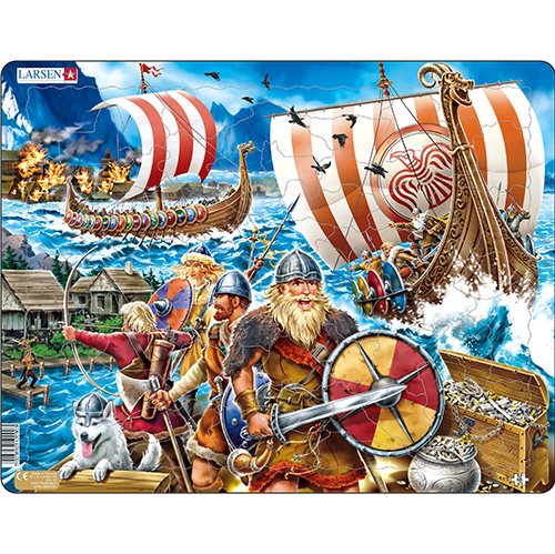 Pussel Vikingar, 28x36cm (12090)