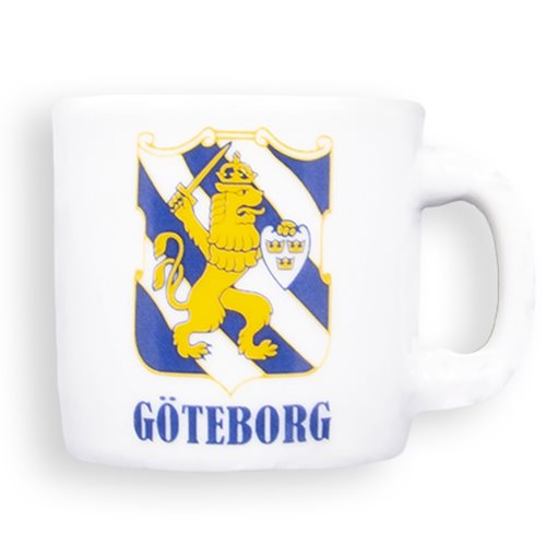 Magnet minimugg Göteborg vap, 3,3cm