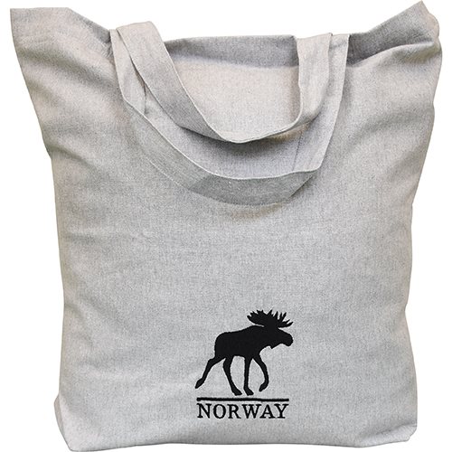 Tygväska Älg, Grå, Norway Recycled