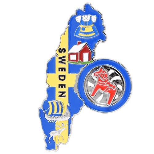 Magnet, Sverigekarta, spin dalahäst