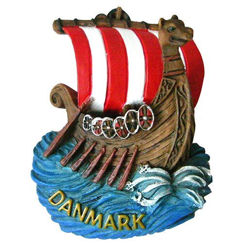 Magnet, vikingaskepp Danmark