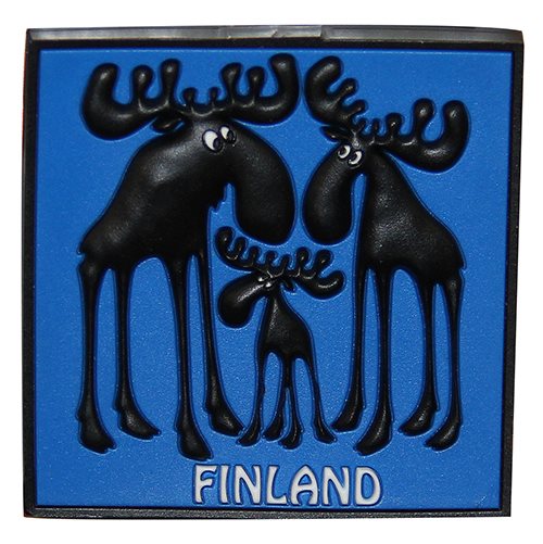 Gummimagnet Älgtrio Finland