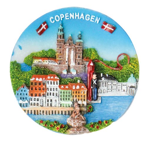 Magnet Copenhagen Nyhavn, rund