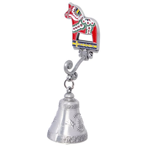 Magnet m. bjällra, Dalahäst, Sweden