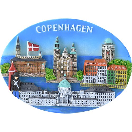 Magnet Copenhagen, oval