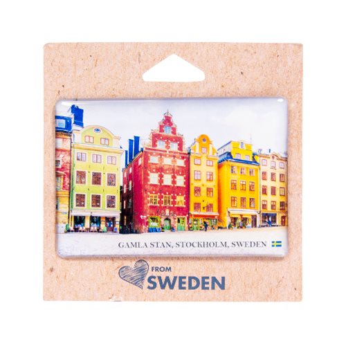 Fotomagnet Gamla Stan Stockholm 80x55