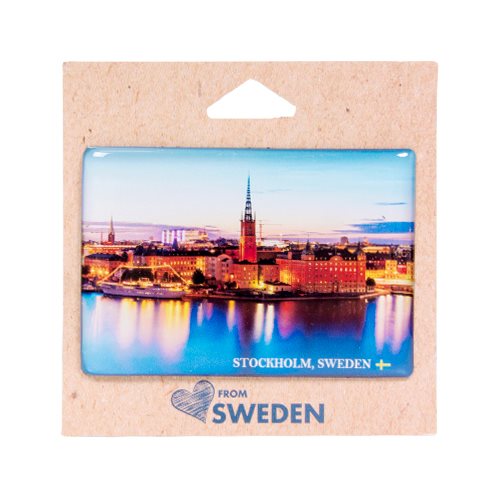 Fotomagnet Stockholm Sweden 80x55