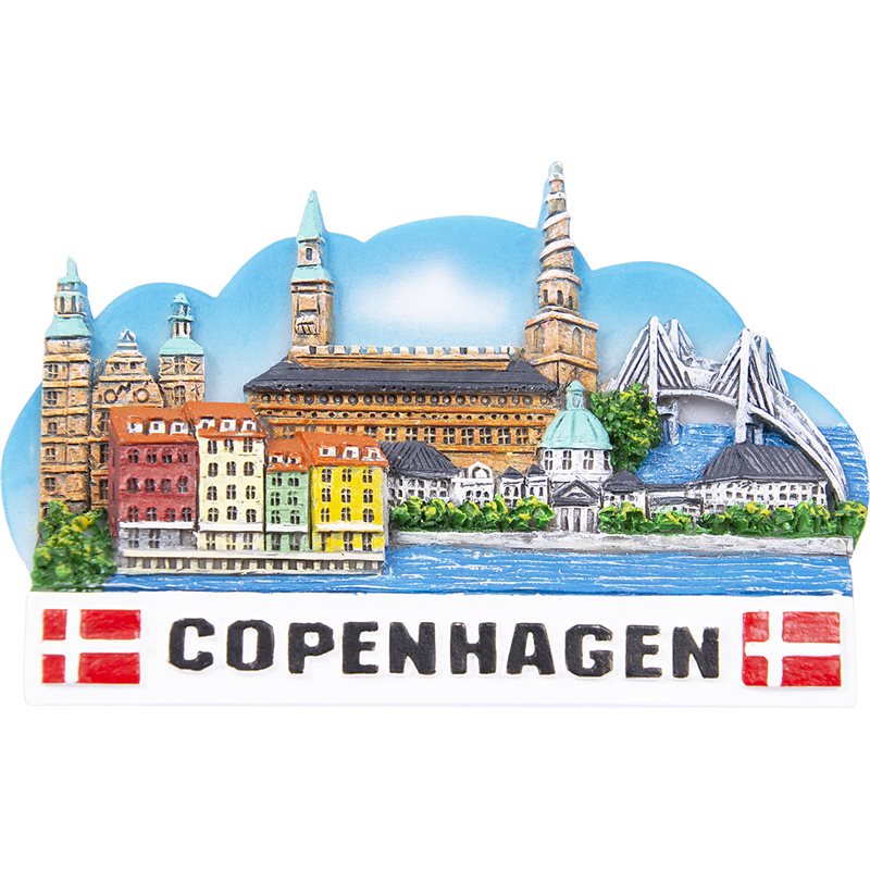 Magnet Copenhagen Skyline