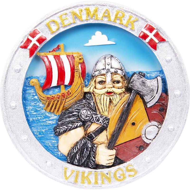 Magnet Viking, Denmark, rund