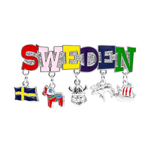 Magnet Sweden m. berlocker