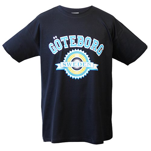 T-shirt marin Göteborg-sköld, VUXEN
