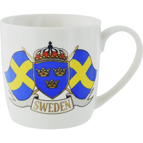 Mugg Sweden Flaggor 27cl