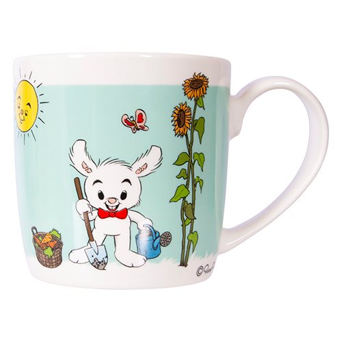 Mugg Lille skutt i trädgård, turkos, 27 cl BAMSE