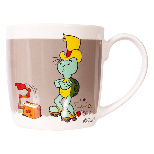 Mugg Skalman i skottkärran, varmgrå, 27 cl BAMSE