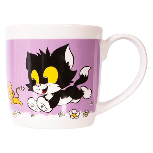 Mugg Katten Jansson & Husmusen, lila, 27 cl BAMSE