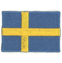 Märke Brod Sverigeflagga