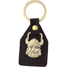 N-ring Vikingahuvud PU-läder SWEDEN