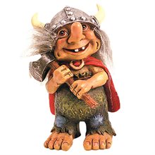 Vikingatroll m Yxa, 9cm