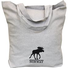 Tygväska Älg, Grå, Norway Recycled