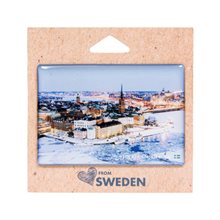 Fotomagnet Stockholm vinter