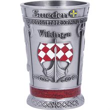 Shotglas metall, Viking, Sweden